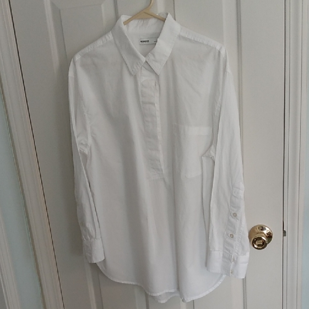 White Button-Up Shirt